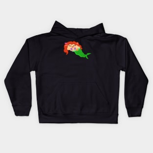 Mermaid Pancreas Kids Hoodie